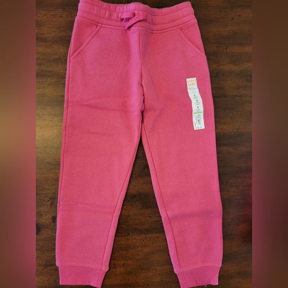 Girls Size 6 Fleece Jogger